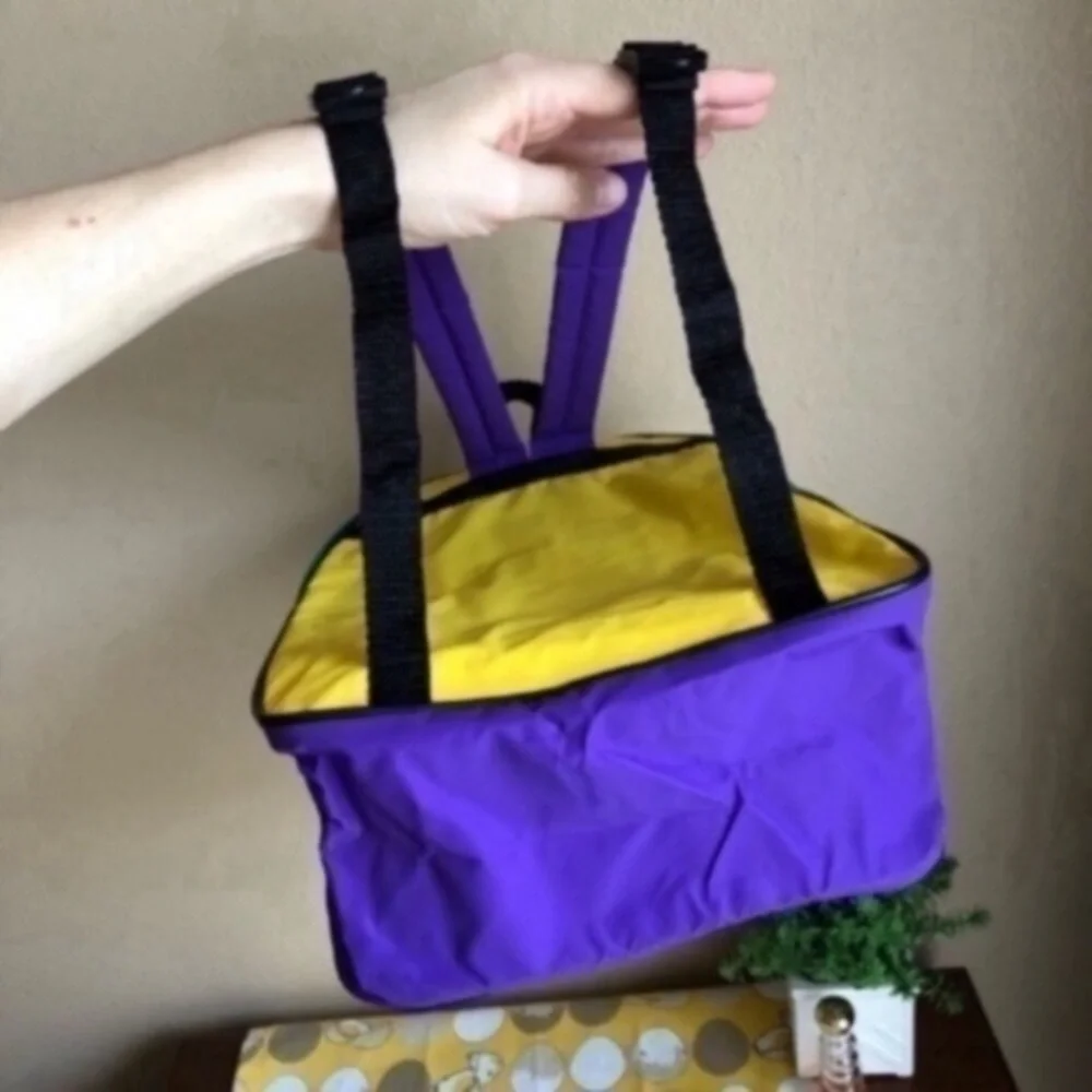 Kids Vintage Winnie the Pooh color block backpack - Picture 7 of 10